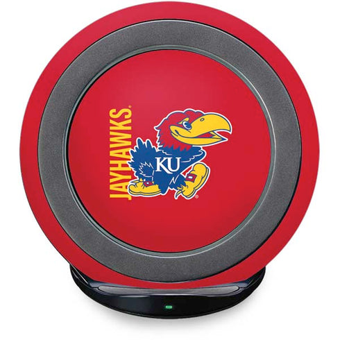 University of Kansas Jayhawks KU Fast Charge Wireless Charging Stand Skin